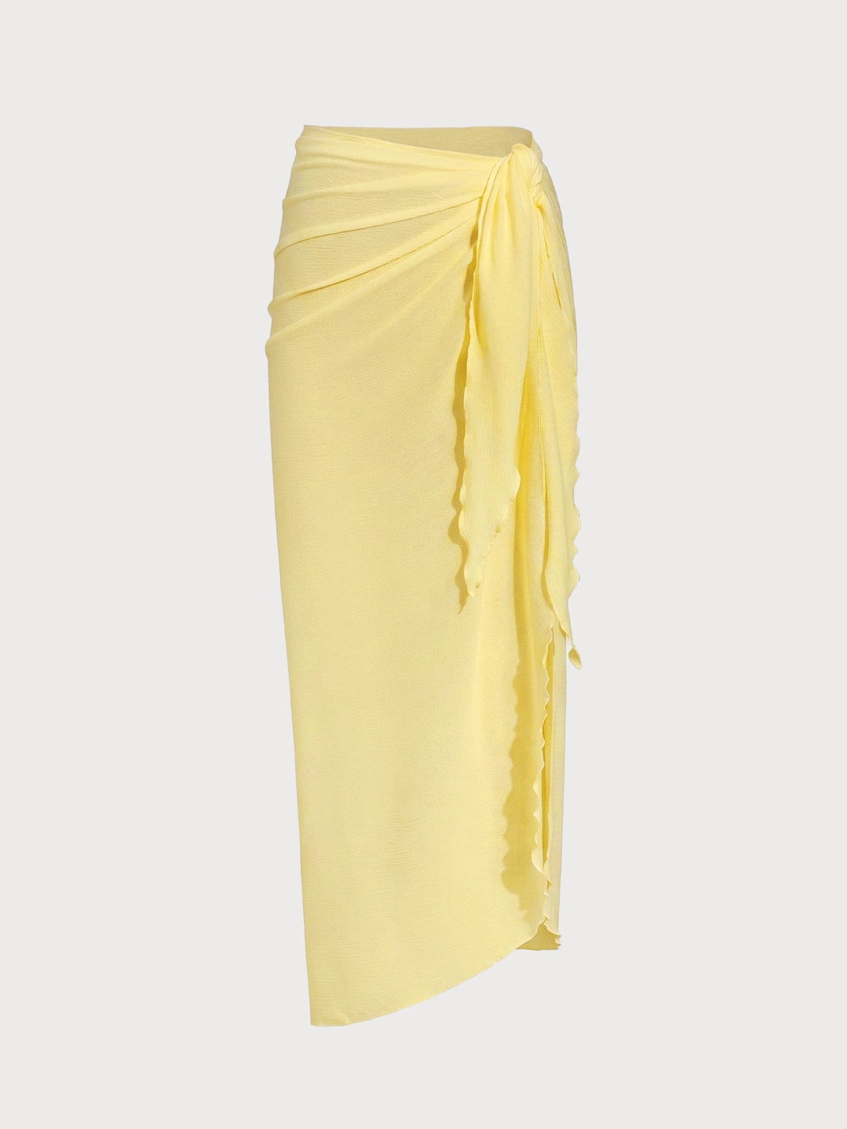 Soft Yellow Beach Sarong