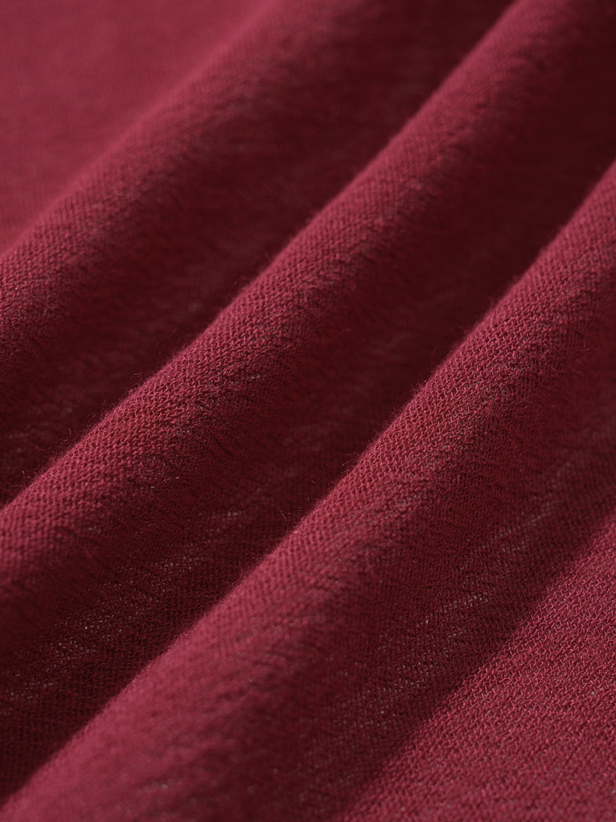 Wine Red Wrap Cover-Up Maxi Skirt