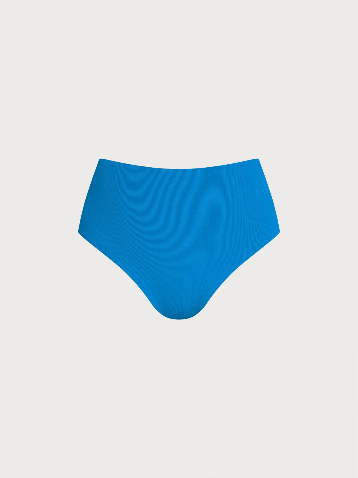 Blue Reversible Plus Size Bikini Bottom