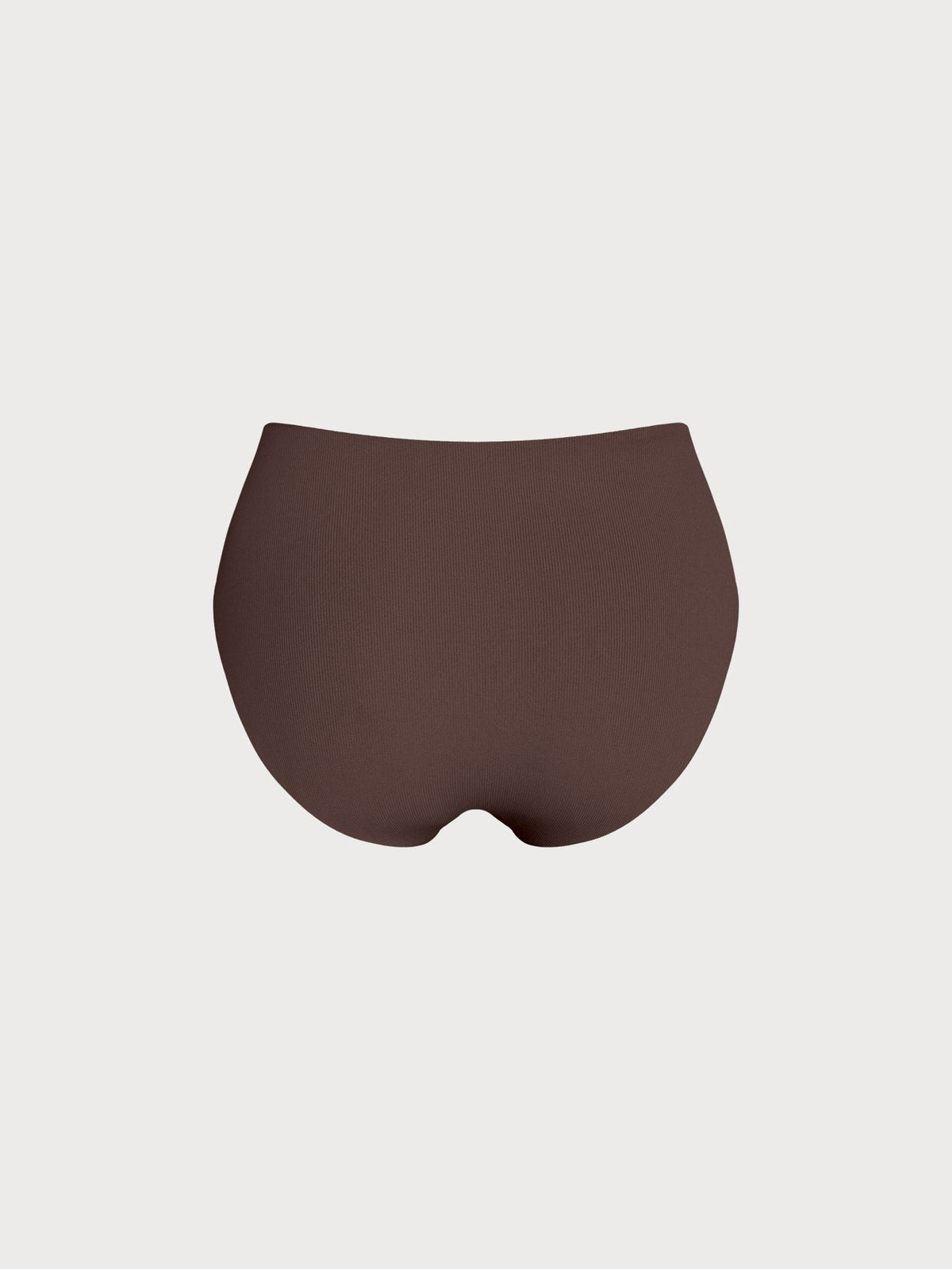 Dark Coffee Reversible Plus Size Bikini Bottom