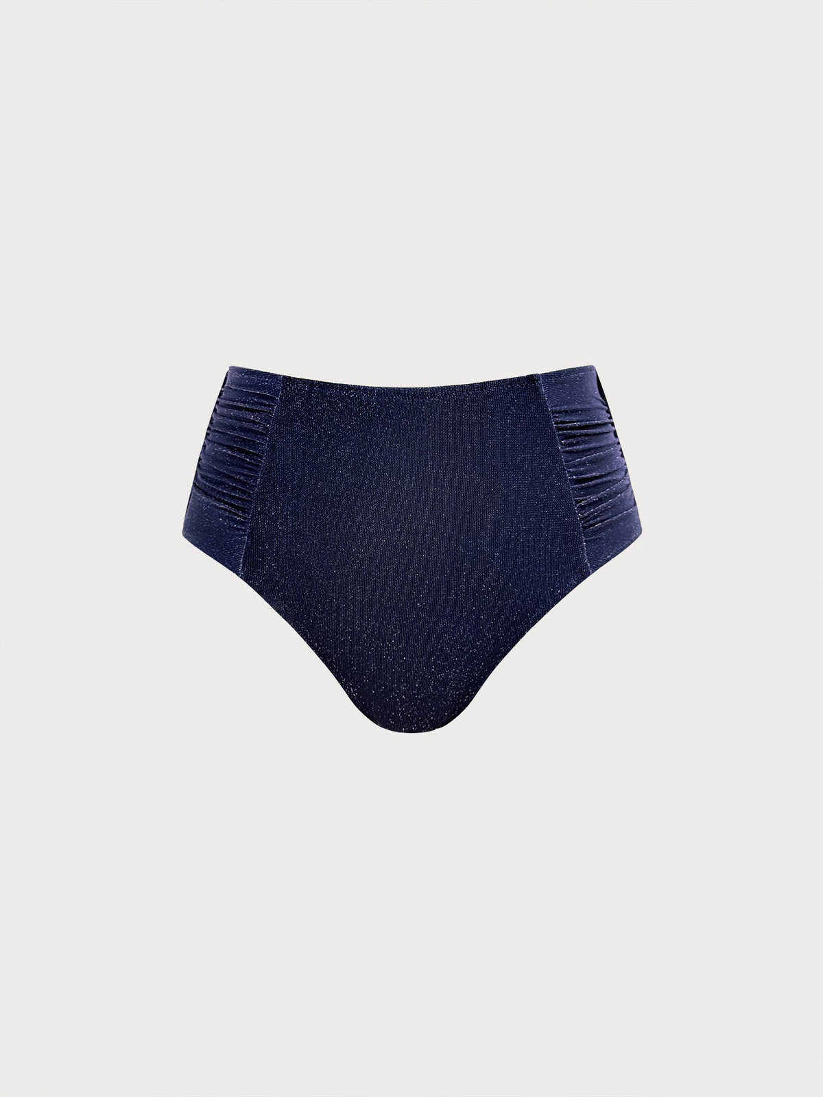 Navy Glitter Plus Size Bikini Bottom
