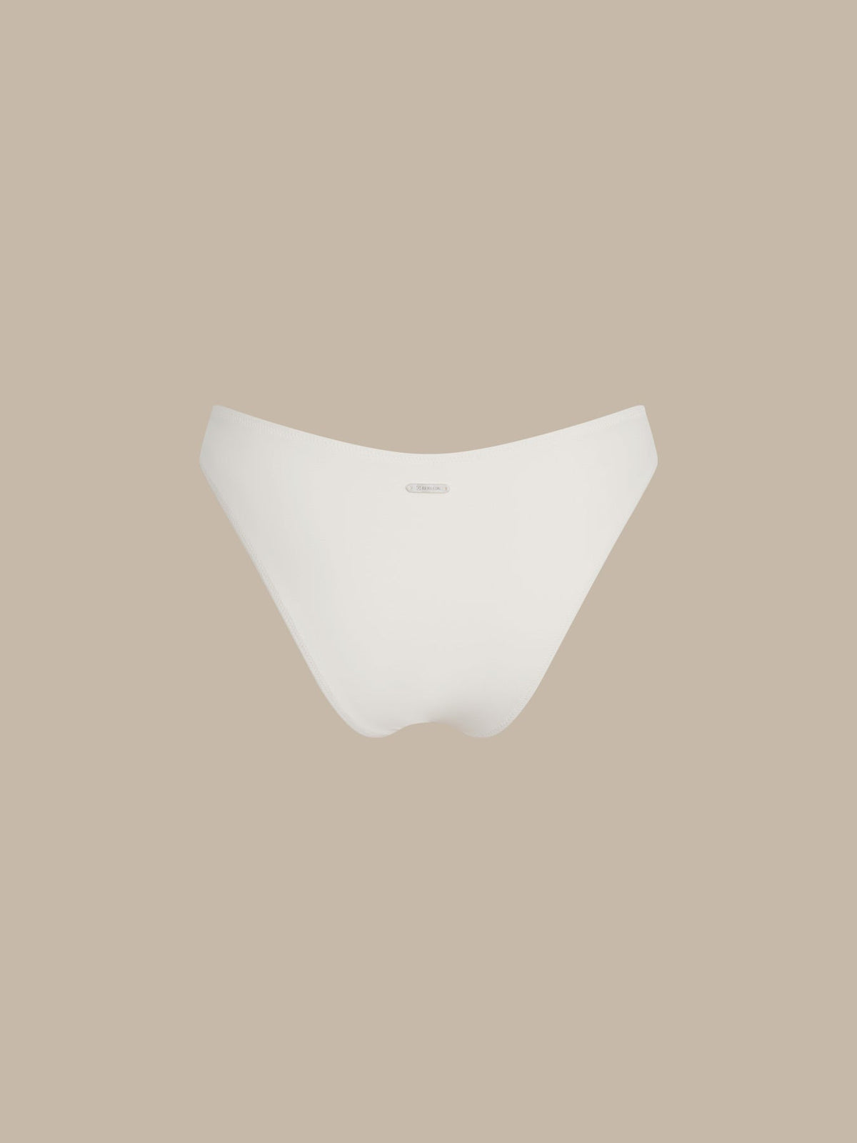 ECONYL® White O-Ring Bikini Bottom