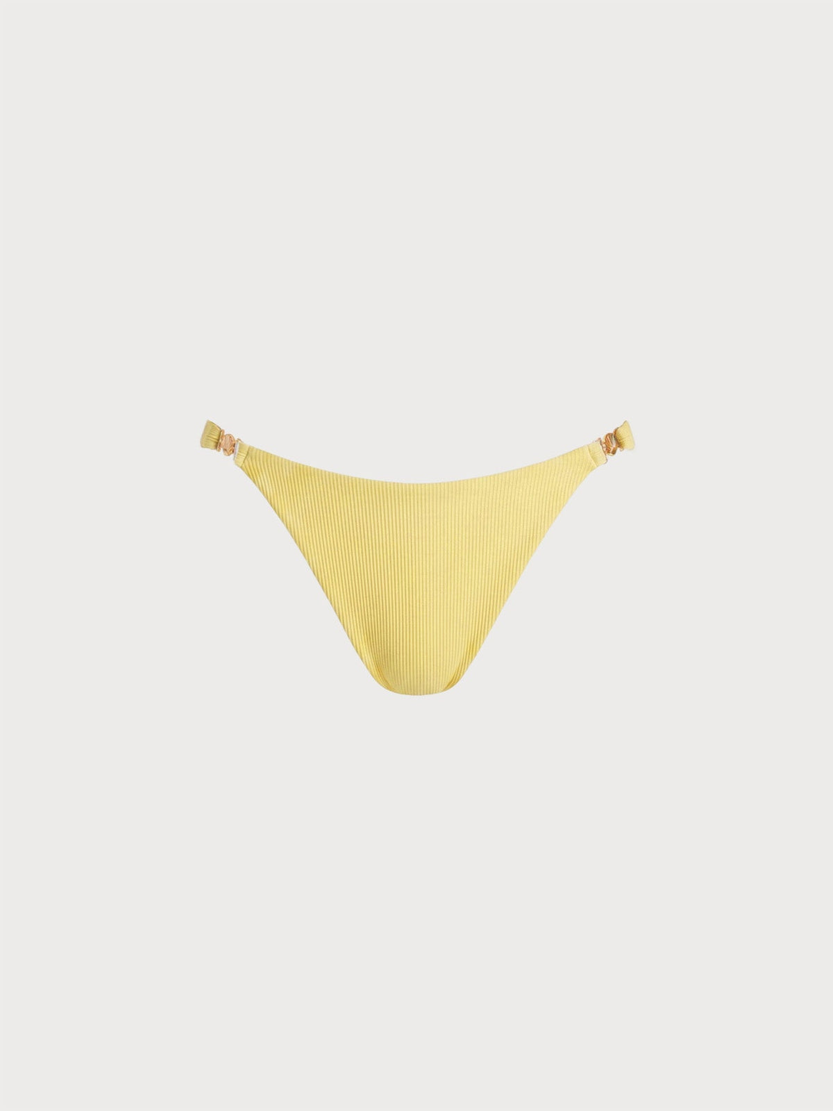 Yellow Gold-Accented Bikini Bottom