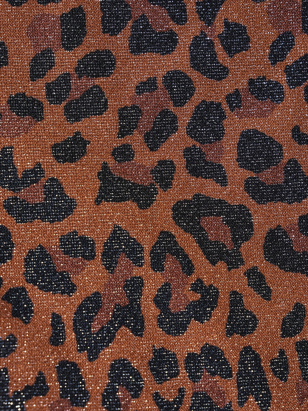 Leopard Print Pearl-Accented Bikini Bottom