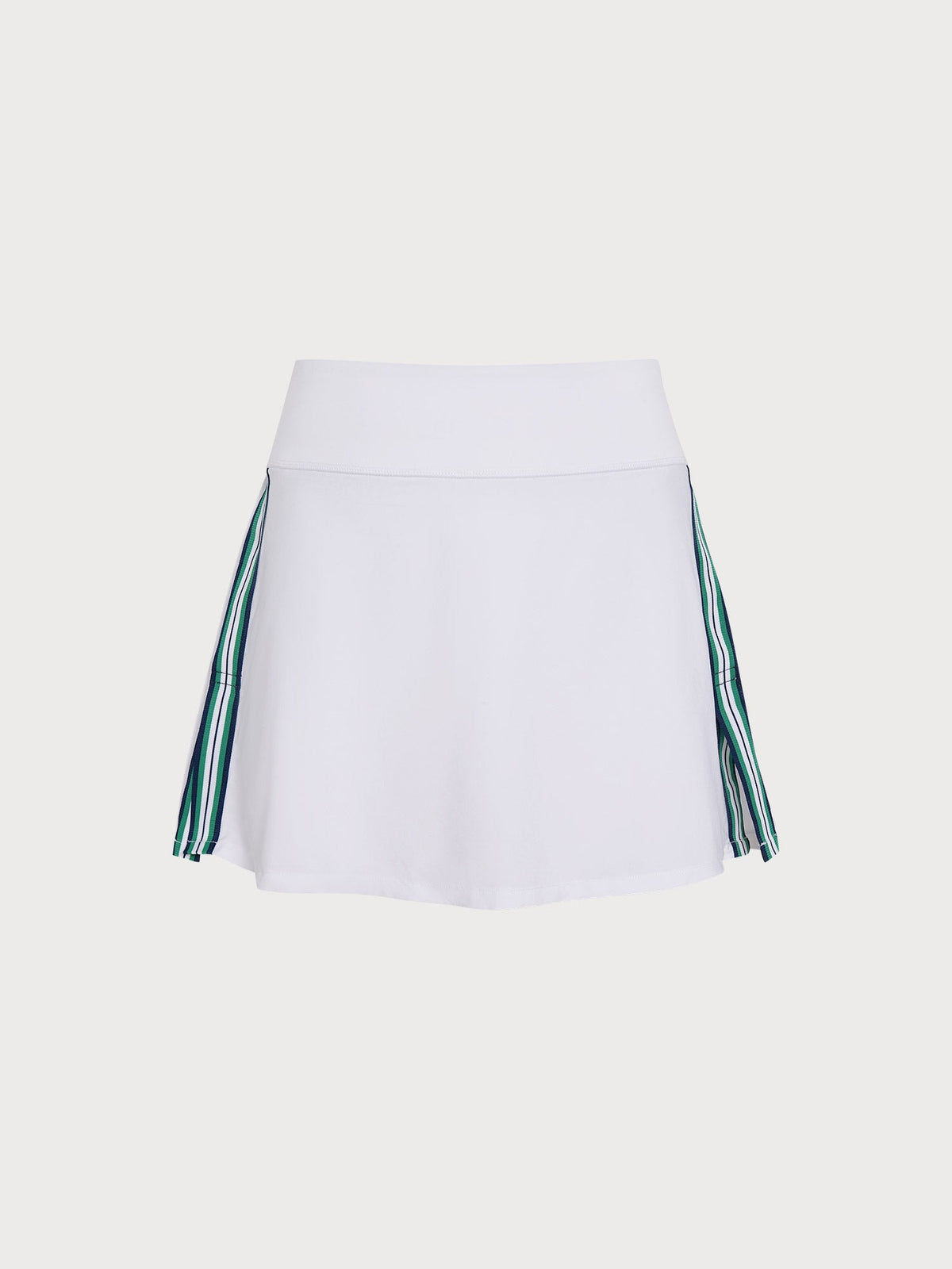 White Line Pockets Tennis Skirt