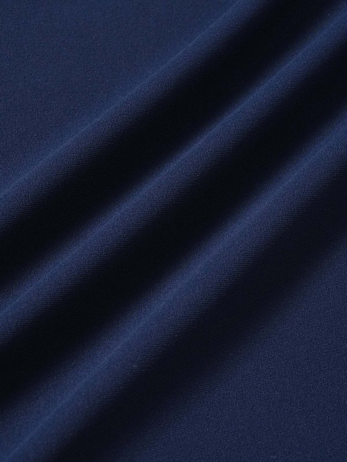 Navy Mesh Mock Neck Sport Dress