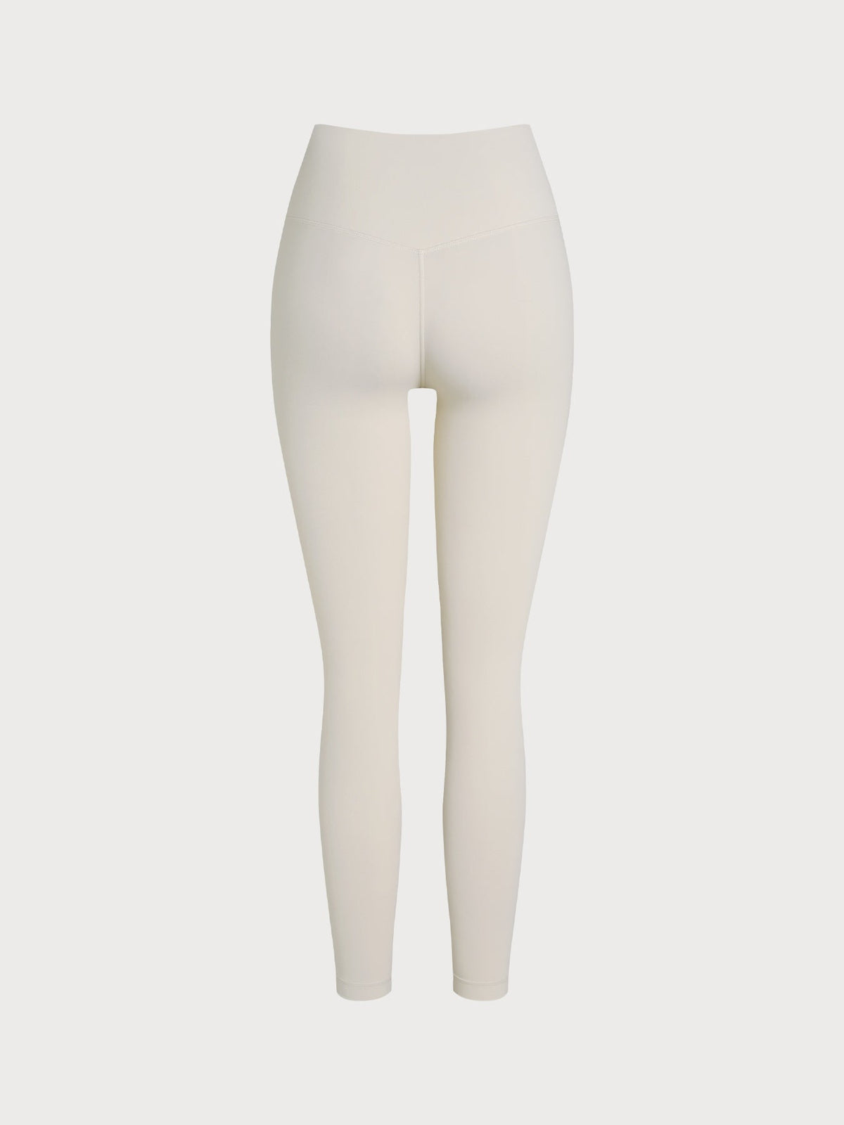 Ivory High Waisted Leggings 24"