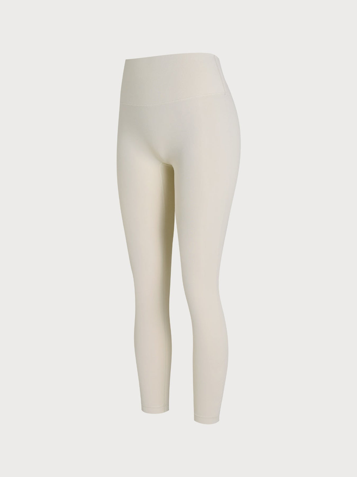 Ivory High Waisted Leggings 24"