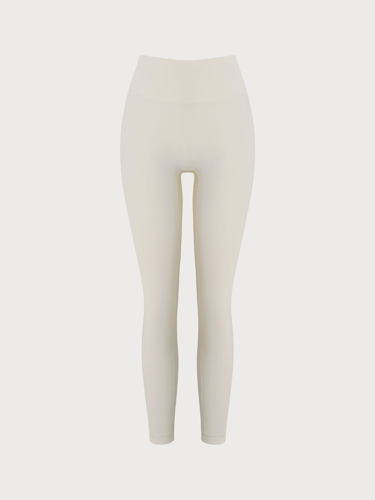 Ivory High Waisted Leggings 24"