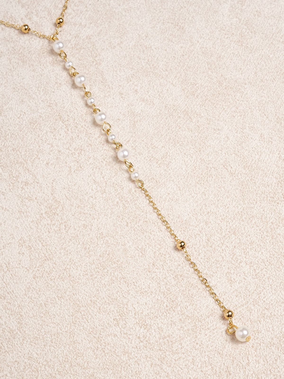 Beach Shell Pearl Layer Necklace