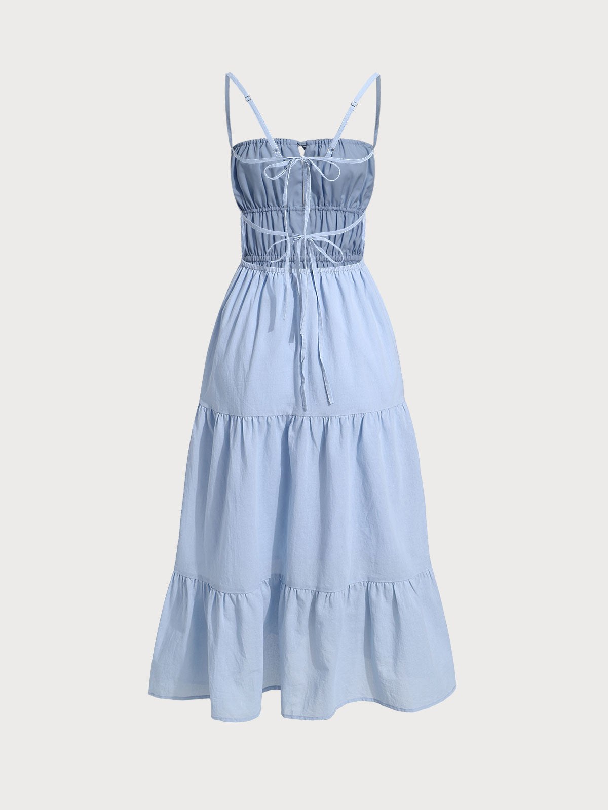 Light Blue Midi Beach Dress