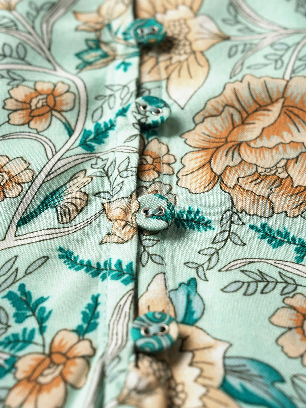 Floral Print Raglan Sleeve Beach Dress