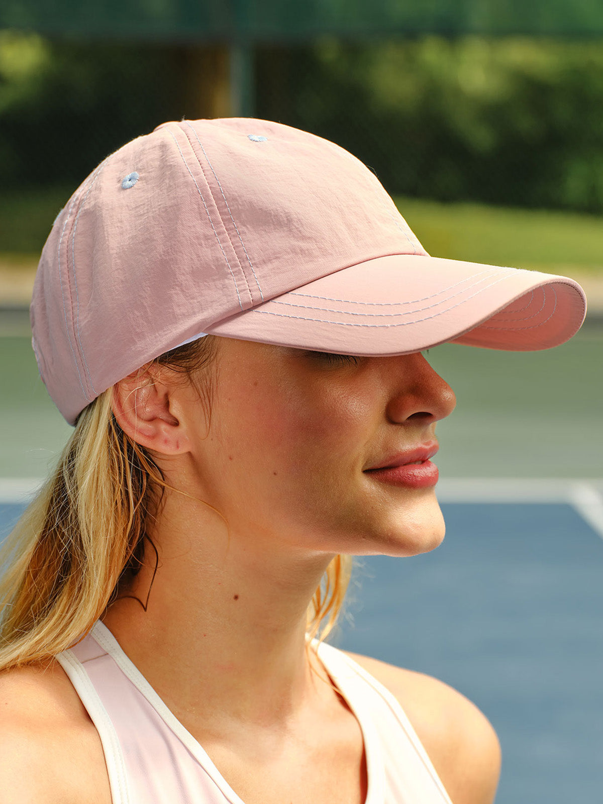 Pink Adjustable Sports Hat